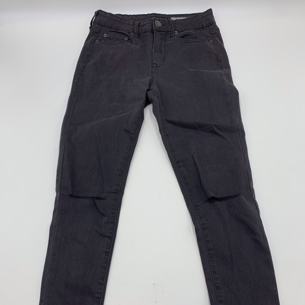 Aeropostale Black High Waisted Ankle Jeggings